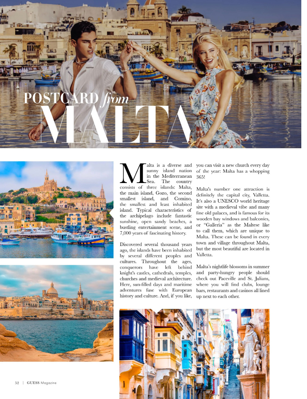 Magazine feature with Sophia Lüders